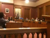 Photo of an Ingham County Board of Commissioners Meeting 